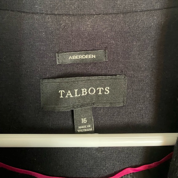 Talbots black blazer - Picture 2 of 8